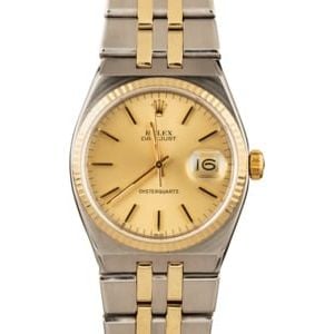 Rolex Oyster Quartz 17013 Steel and 18K