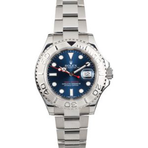 Rolex Platinum Blue Yacht-Master 116622