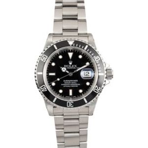 Rolex Pre-Owned Submariner 16610 Steel