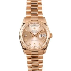 Rolex President 118235 Rose Gold