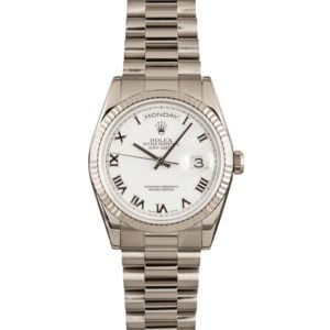 Rolex President 118239 White Gold