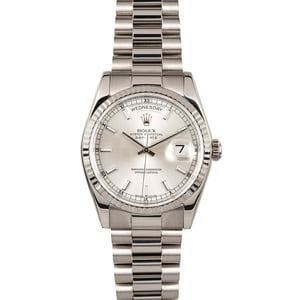 PreOwned Rolex President 118239 White Gold