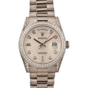 Rolex President Day-Date 118389 White Gold