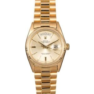 Men's Rolex President 1803 Yellow Gold