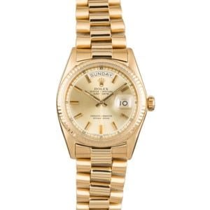 Used Rolex President 1803 Champagne Dial