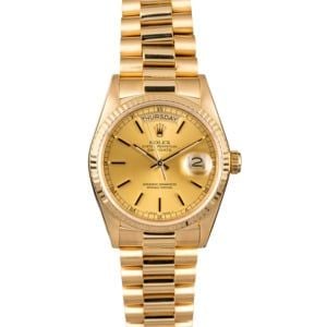 Rolex President 18038 Yellow Gold Day-Date