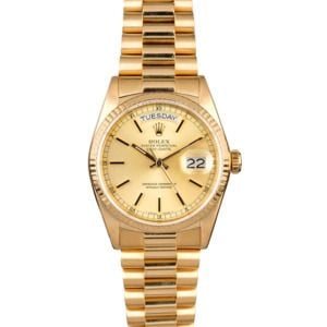 Champagne Dial Rolex President 18038