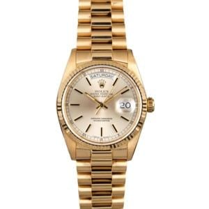 Rolex President 18038 Yellow Gold Watch