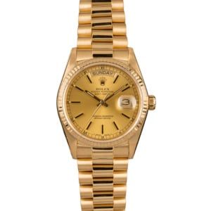 Used Rolex Day-Date 18038 President Watch