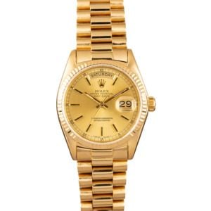 Yellow Gold Rolex President Day-Date 18038