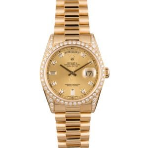 Pre Owned Rolex President Gold Day-Date 18388