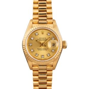 Rolex President 69178 Diamond Dial