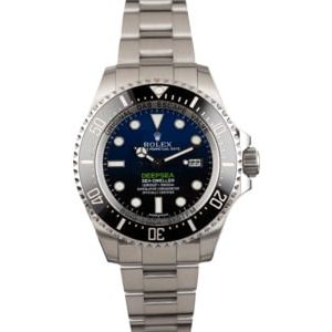 Pre Owned Rolex Sea-Dweller 116660 Deepsea Blue