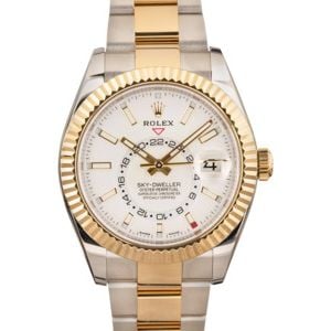 Pre-Owned Rolex Sky-Dweller 326933 White Dial