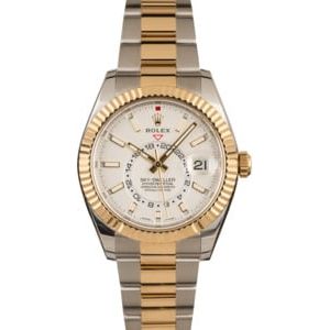 Pre-Owned Rolex Sky-Dweller 326933 Two Tone Oyster