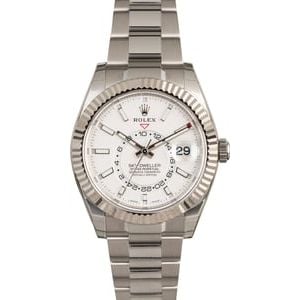 PreOwned Rolex Sky-Dweller 326934 White Dial