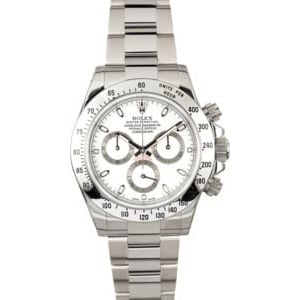 Daytona Rolex 116520 White Dial