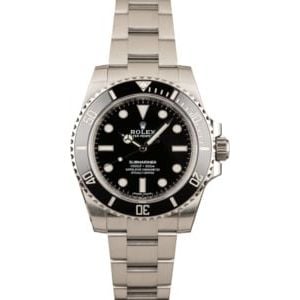 Rolex Submariner 114060 Black No Date