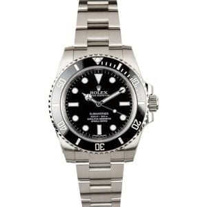 Rolex Submariner 114060 Ceramic -Certified Pre-Owned