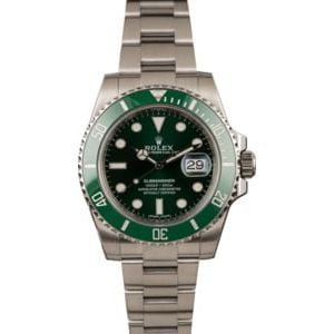 Used Ceramic Rolex Submariner 116610V Green Hulk