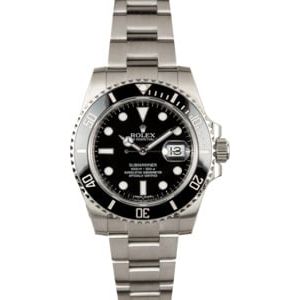 Rolex Submariner 116610 Ceramic Black Bezel - Mint Condition