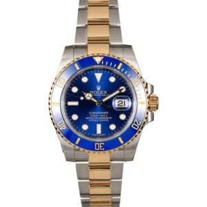 Rolex Ceramic Submariner 116613 Sunburst Blue Dial