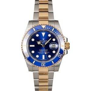 Used Rolex Submariner 116613 Sunburst Blue