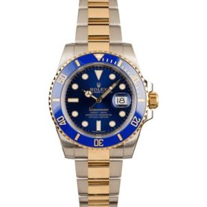 Rolex Submariner 116613 Blue Ceramic Timing Bezel