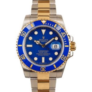 Submariner Rolex 116613LB Blue Dial