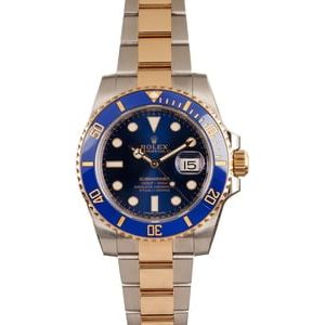 Rolex Submariner Two-Tone 116613 Ceramic Blue