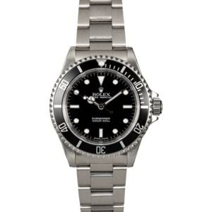 Men's Rolex Submariner 14060 Stainless Steel