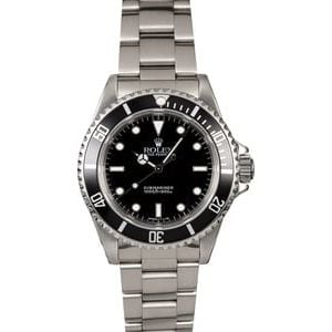 Used Rolex Submariner 14060 Black Dial Steel Oyster