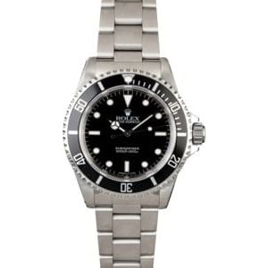 Used Rolex Submariner 14060 No Date Watch