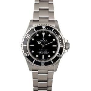 Rolex Submariner 14060 with Serial Engraved