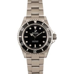 Pre-Owned 40MM Rolex Submariner 14060M Timing Bezel