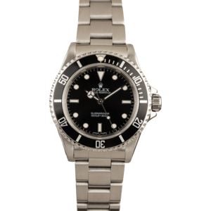 Rolex Submariner 14060M Black Steel Watch