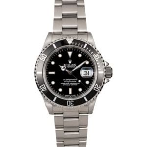 Men's Rolex Submariner 16610 Steel Oyster