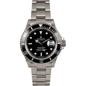 Pre-Owned Rolex Submariner 16610 Oyster Perpetual Date