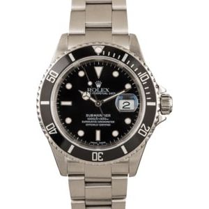 Used Rolex Submariner 16610 Diving Watch