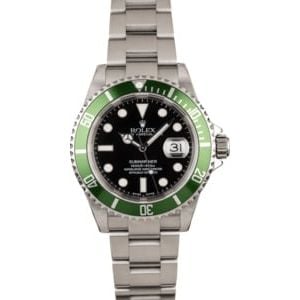 Rolex Submariner 16610T Anniversary Green 'Kermit' Bezel