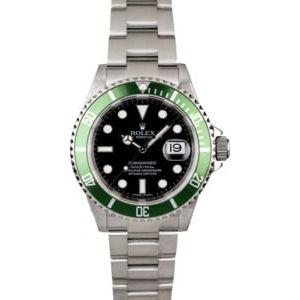 Rolex Submariner 16610V Kermit Anniversary Model