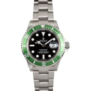 Rolex Submariner 16610V Green and Black