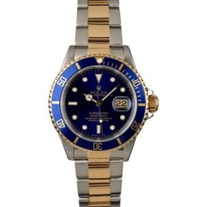 PreOwned Rolex Submariner 16613 Diver's Bezel