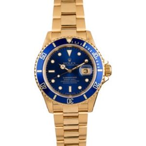 Rolex Submariner 16618 Certified Pre-Owned