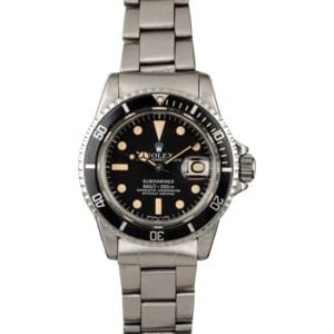 Vintage 1972 Rolex Red Submariner 1680