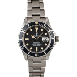 Vintage 1984 Rolex Submariner 16800