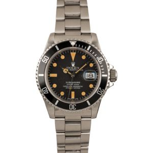 Pre-Owned Rolex Submariner 16800 Feet First Dial