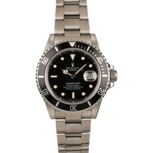 Pre-Owned Rolex Submariner 16800 Feet First Dial T