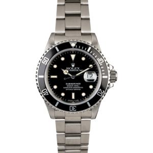 Rolex Submariner 168000 Steel Oyster Bracelet