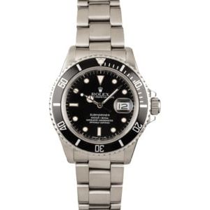 Rolex Submariner 168000 Stainless